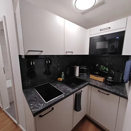 Lejlighed Design-Apartment I Hotelturm Augsburg I Etage 21 I Boxspring I Ausblick Augsburg