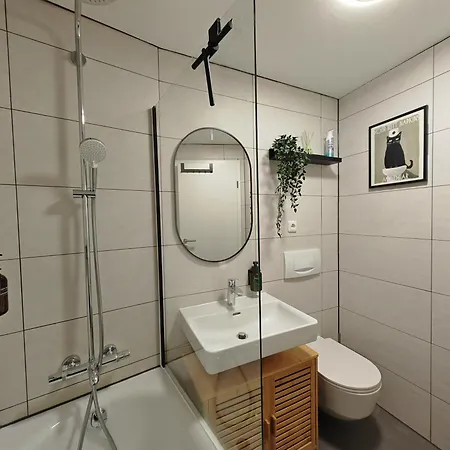 Neu I Design I 1-zimmer-apartment I Hotelturm I Etage 21 I Boxspring I Ausblick